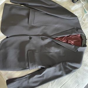 Express men gray suit set